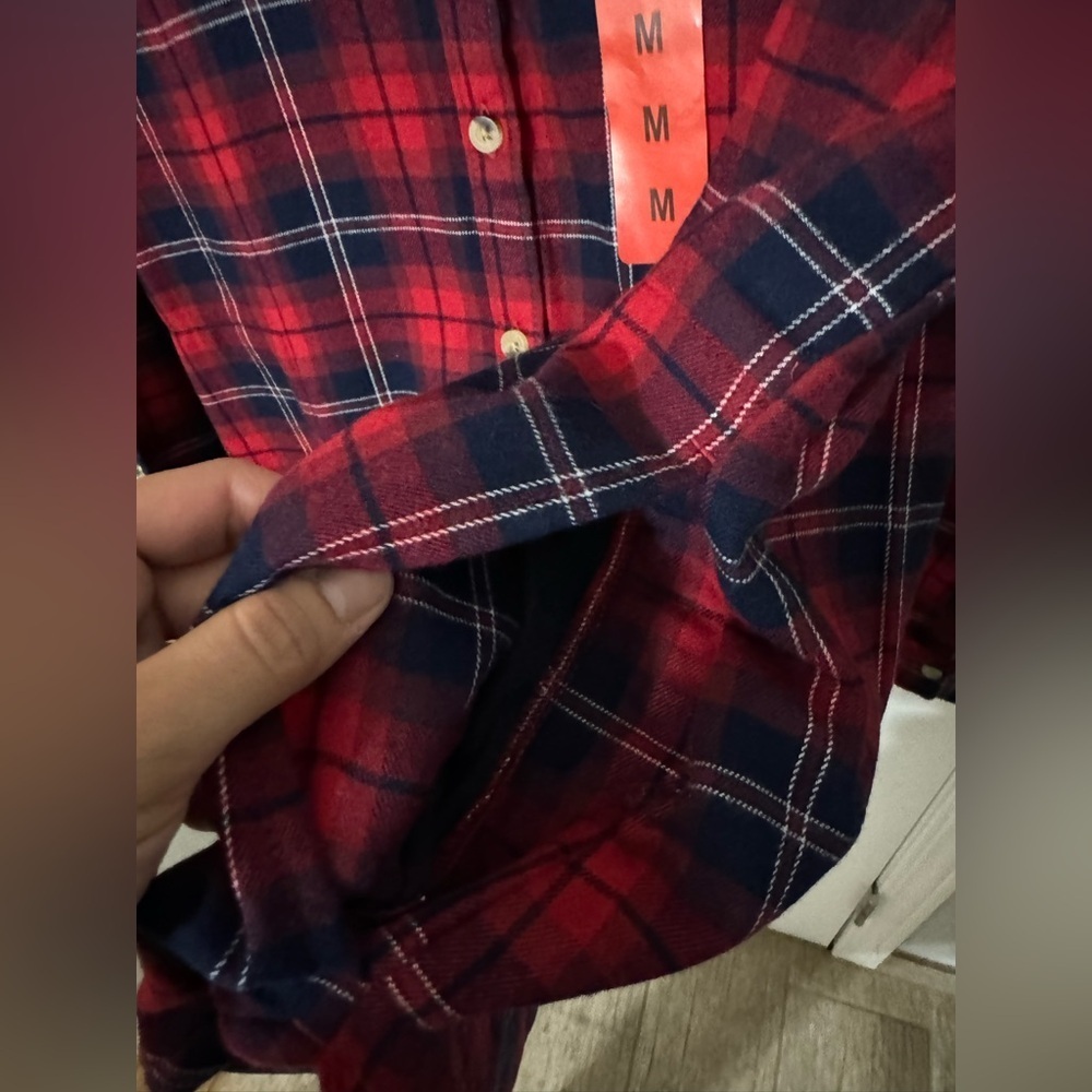 Flannel top - Picture 5 of 6
